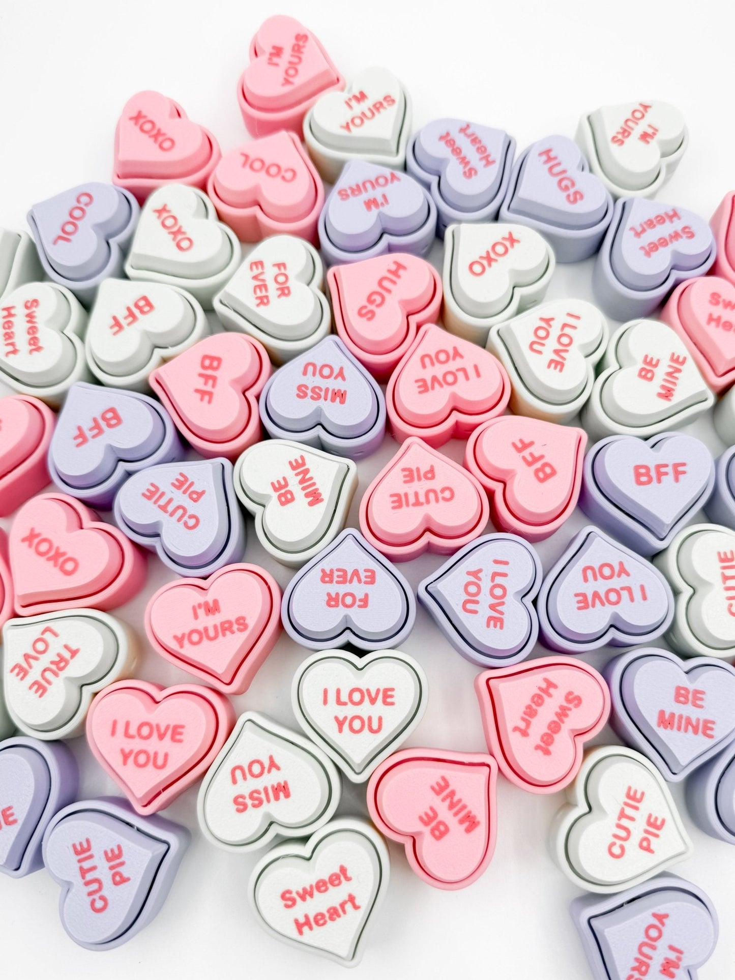Mystery Pack Conversation Heart Clickers