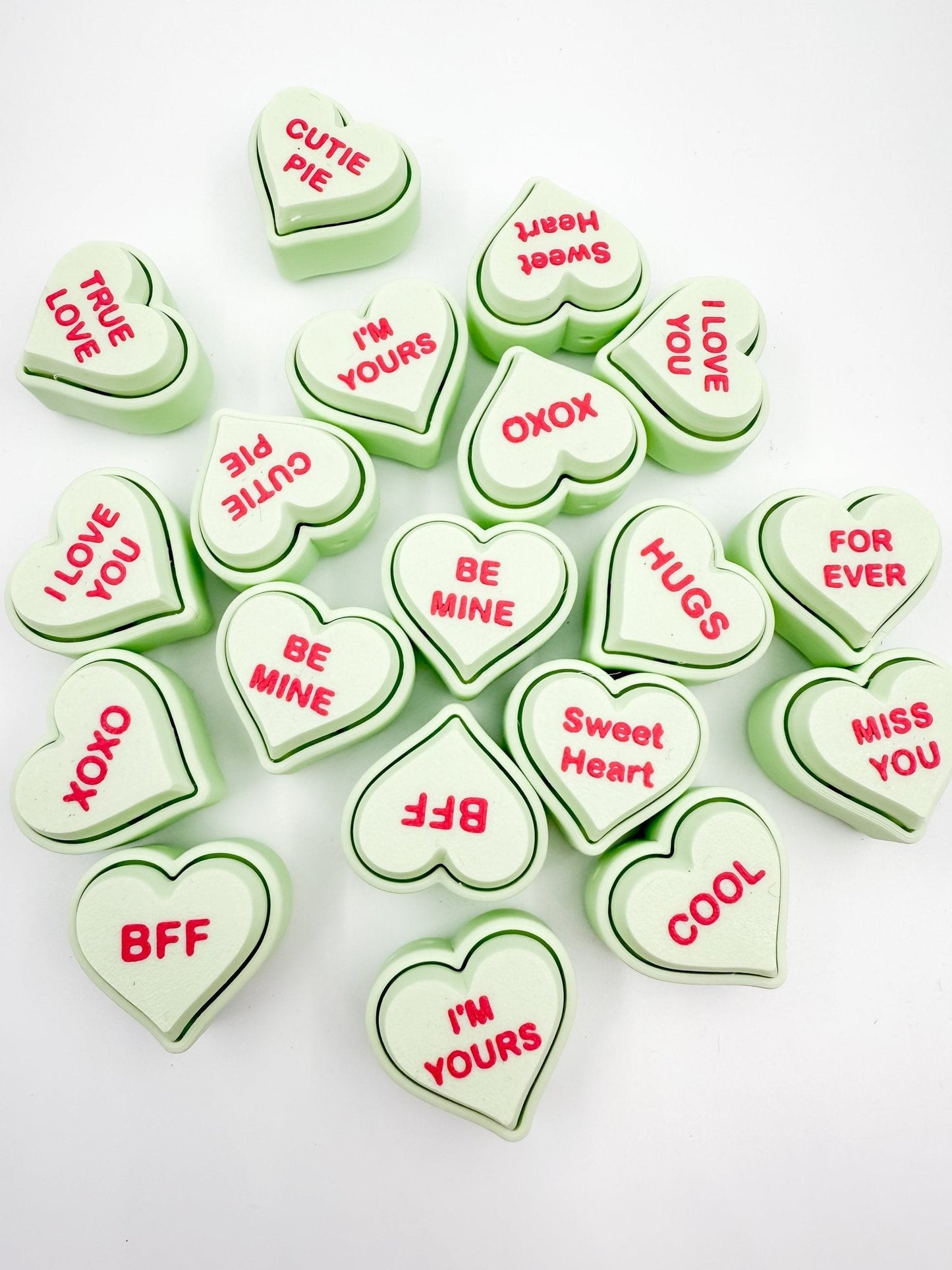 Mystery Pack Conversation Heart Clickers
