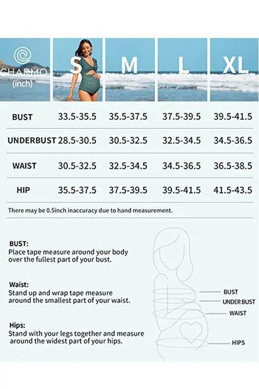 Maternity Swimsuit | Charmo Floral One-Piece Support