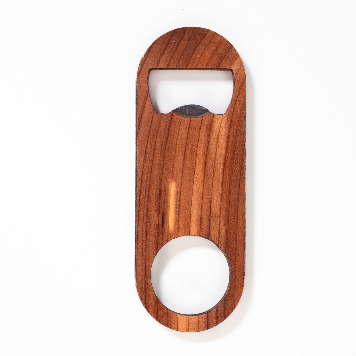Personalized Wood Veneer Small Bottle Opener