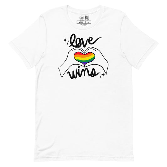 Love Wins Classic Tee - Zenvyra Collective