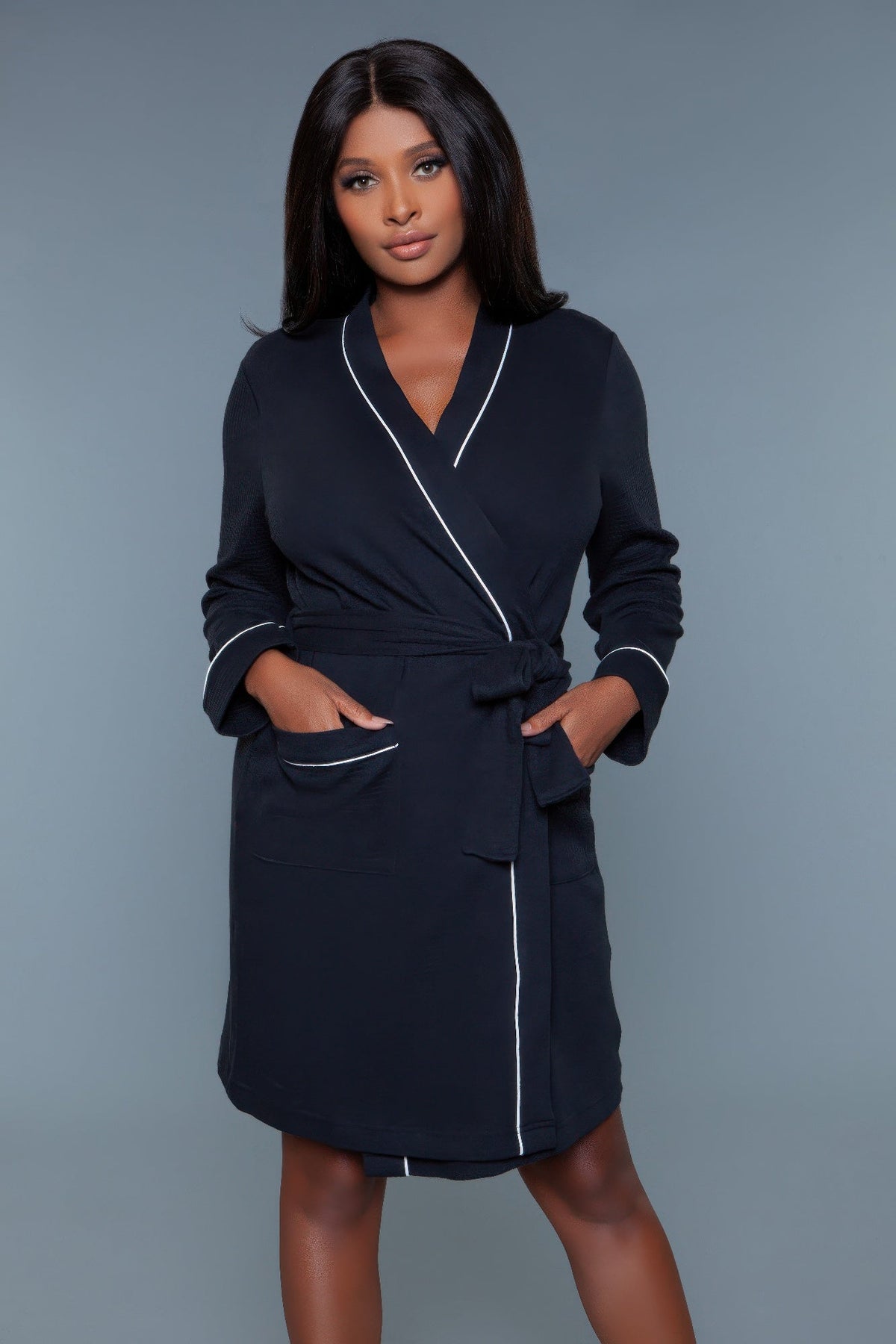 Waffle Robe Queen | Cozy Waffle Knit Loungewear Robe