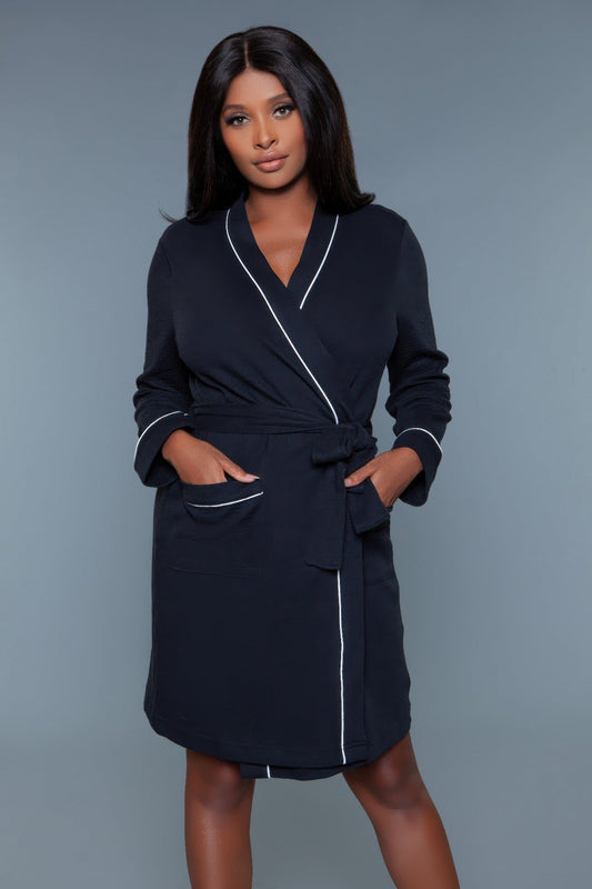 Waffle Robe Queen | Cozy Waffle Knit Loungewear Robe